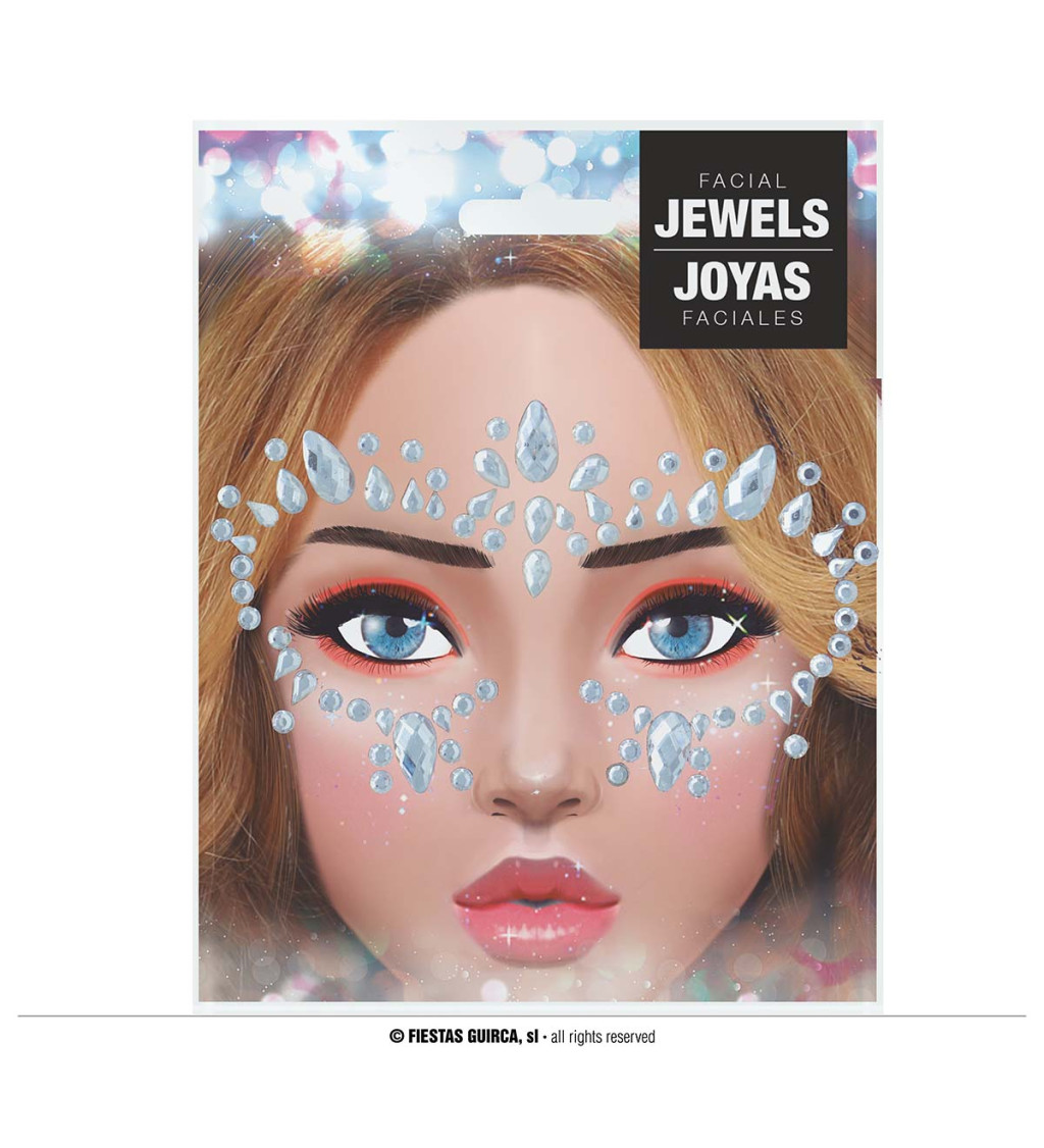 Stříbrné dekorativní kamínky