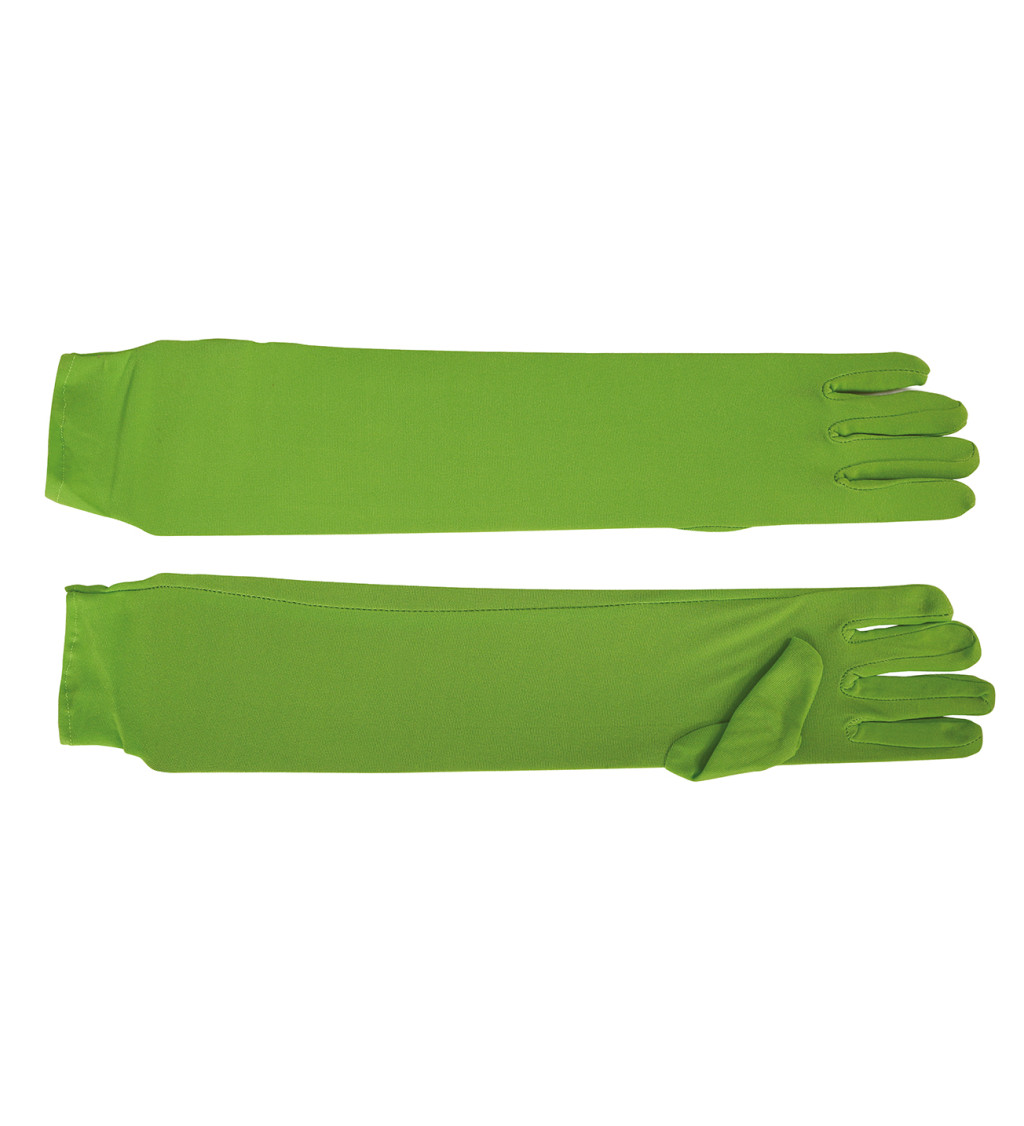 Neonově žluté rukavice