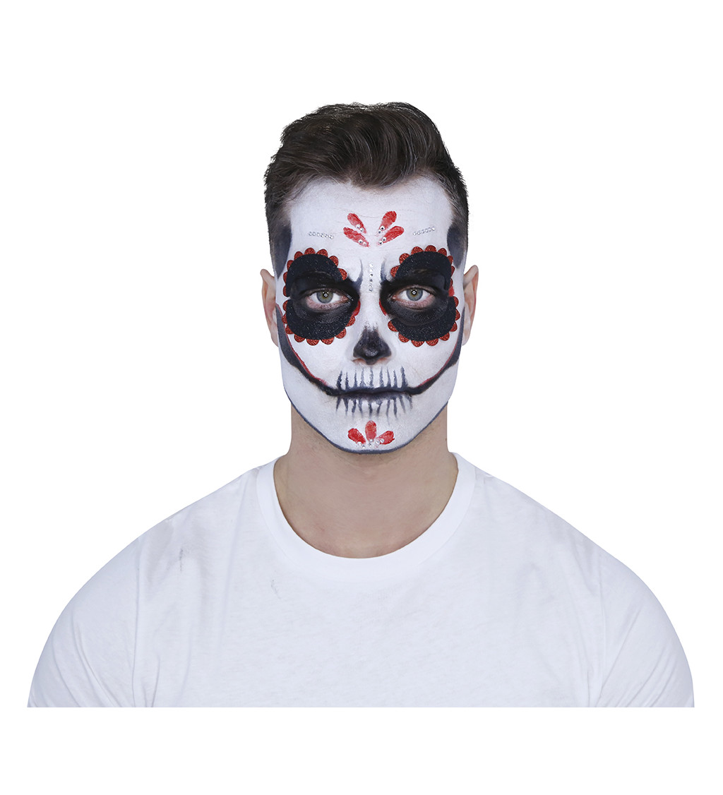 Make-up sada inspirovaná Dnem mrtvých