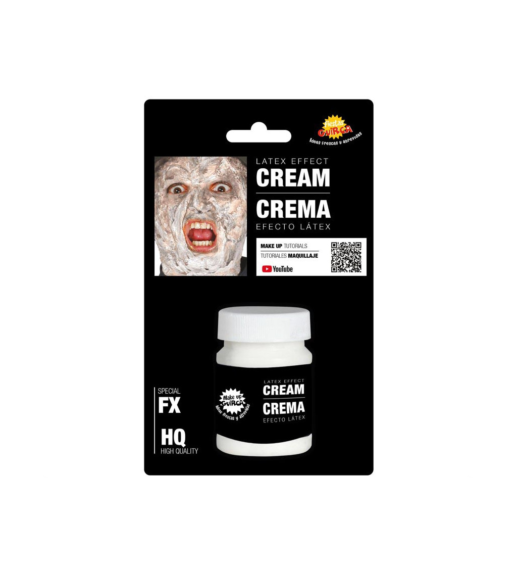 Latexový make-up krém