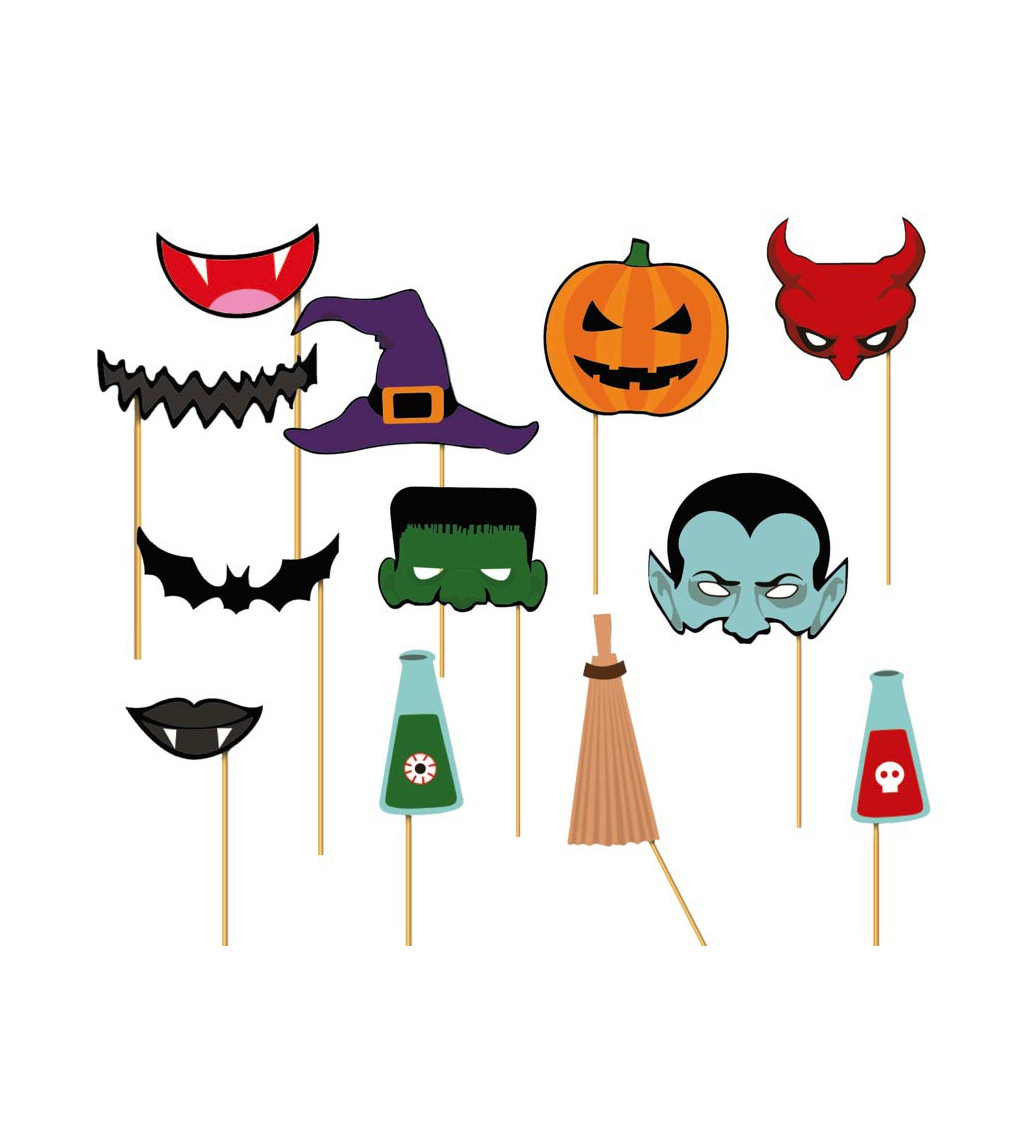 Fotostěna pro halloweenské focení