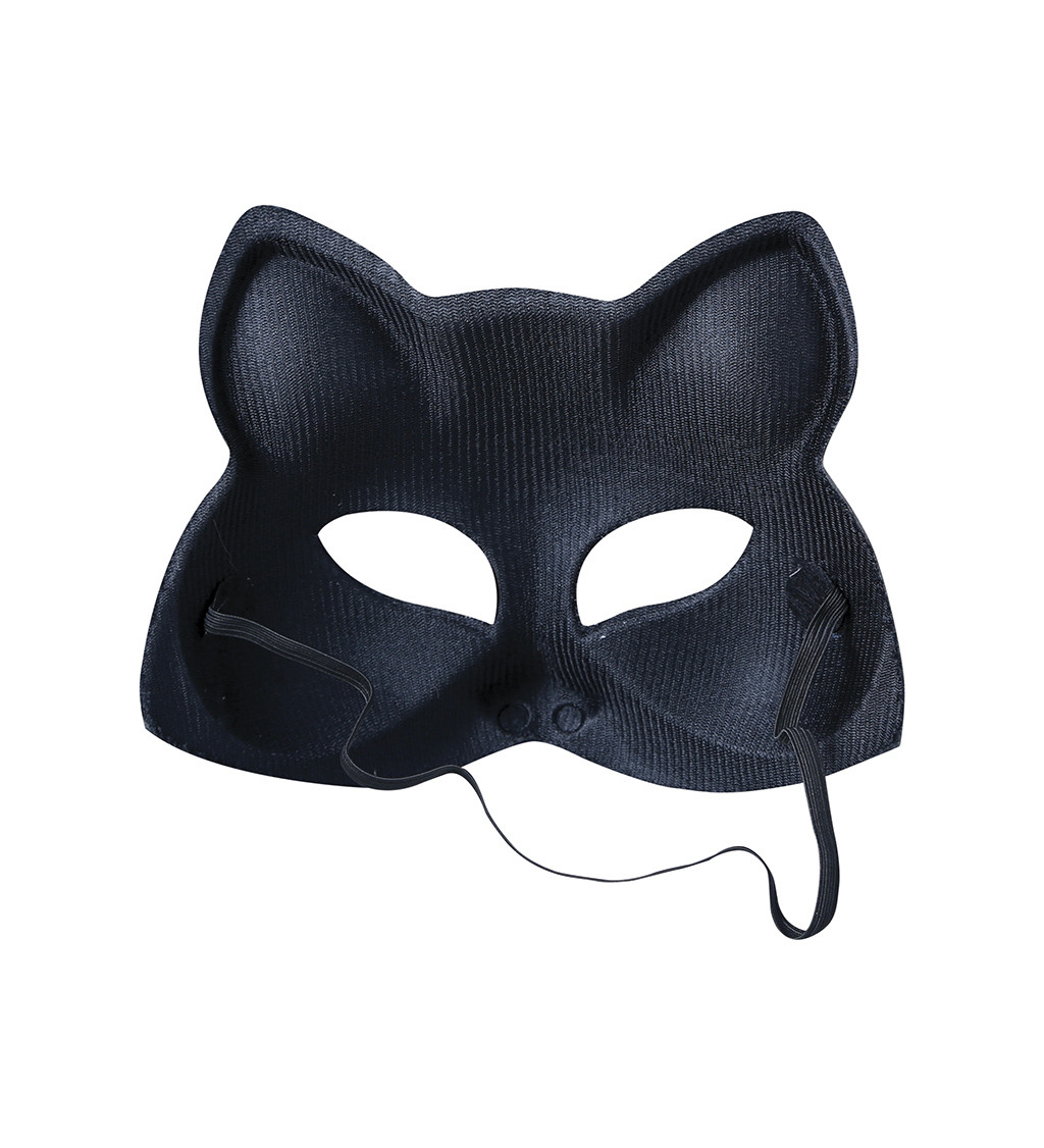 Maska – flitrová kočka