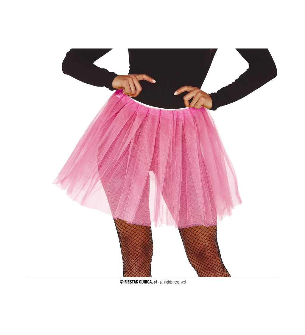 Tutu sukýnka – růžová, 40 cm