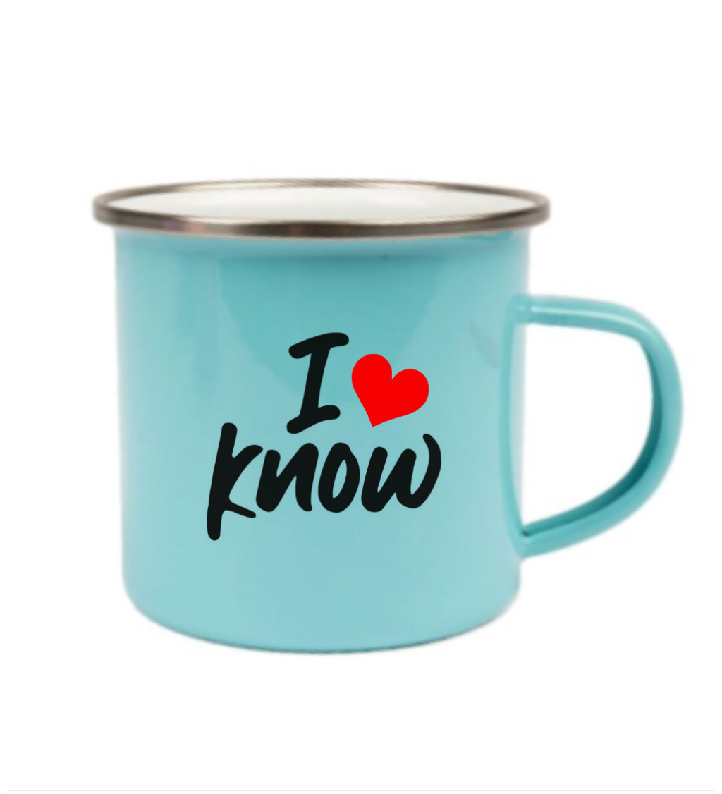 Modrý plecháček – Já vím