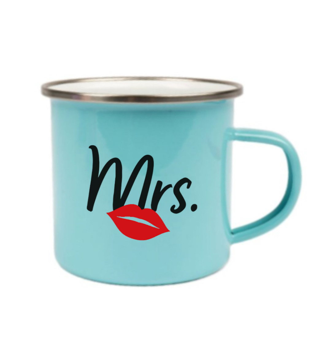 Modrý plecháček – Paní.