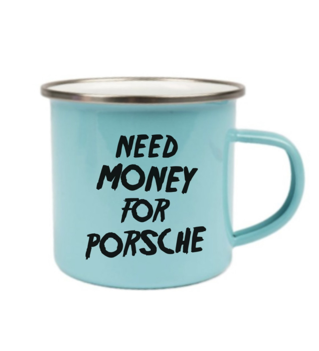 Modrý plecháček – Need money for Porsche