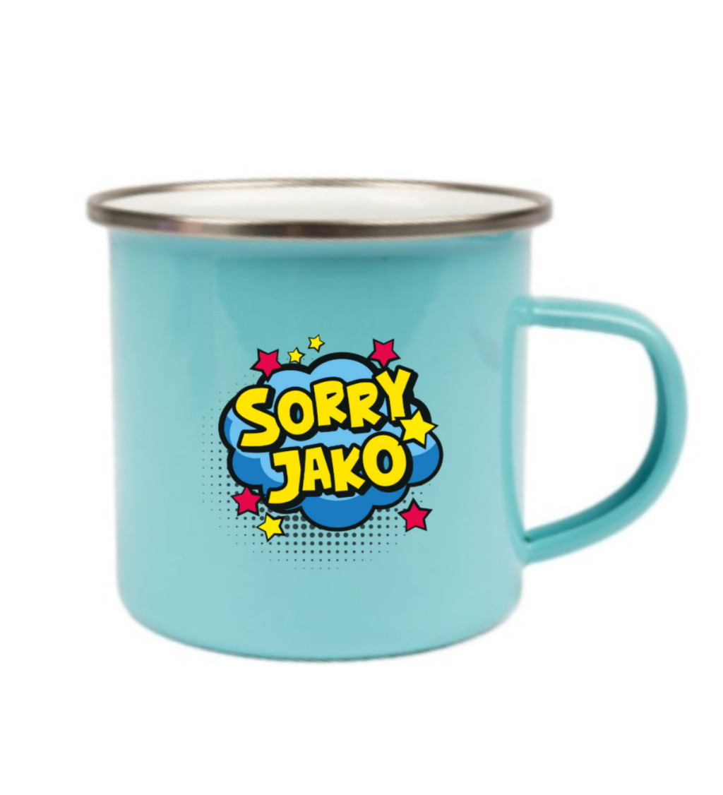 Modrý plecháček – Sorry jako