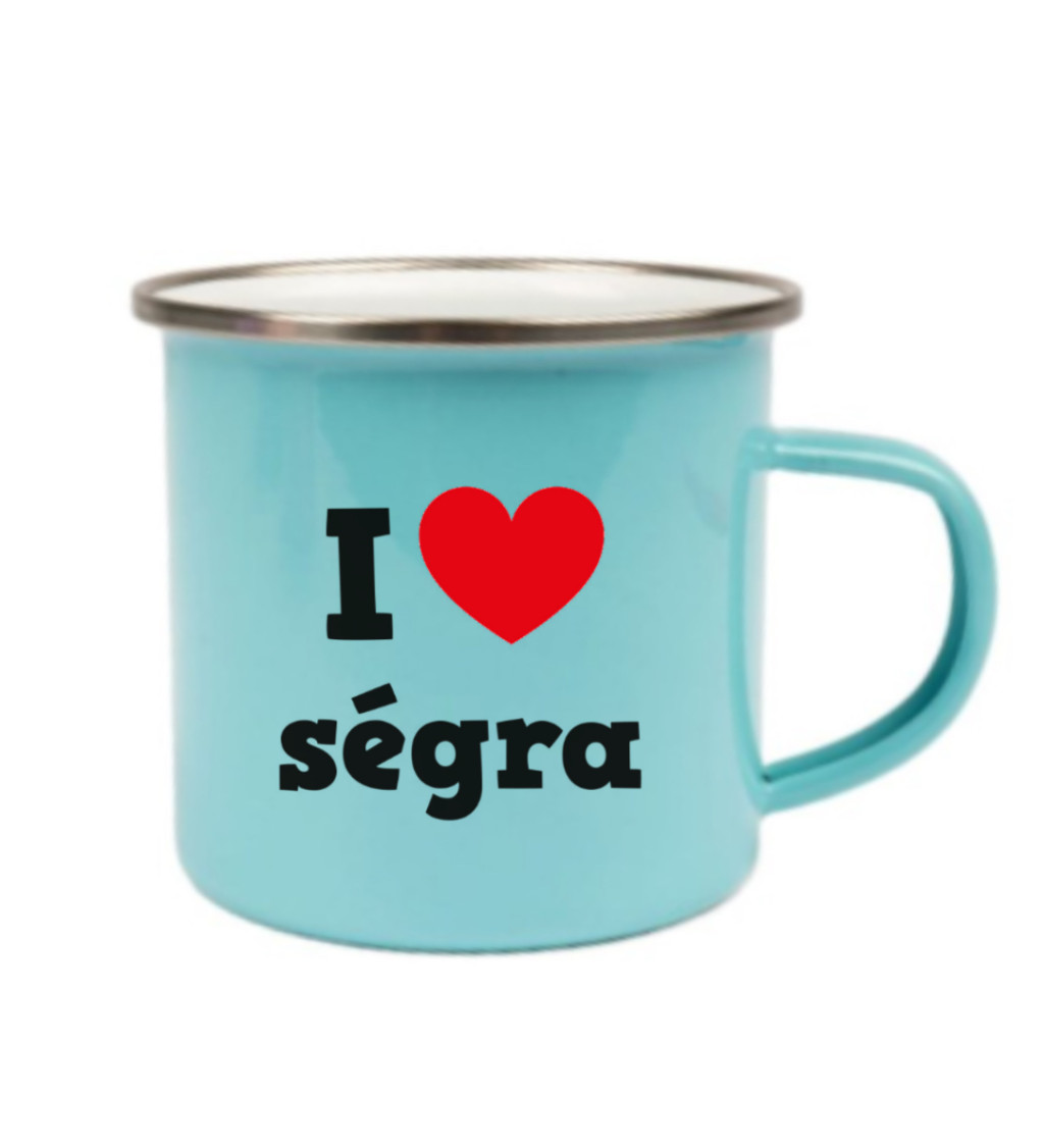 Modrý plecháček – I love ségra