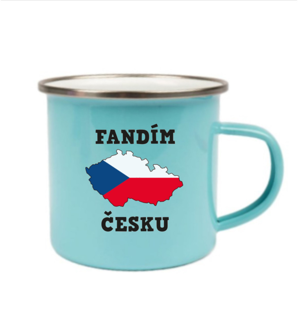 Modrý plecháček – Fandím Česku