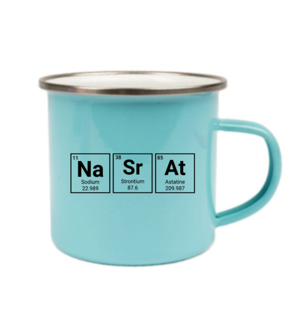 Modrý plecháček – Nasrat