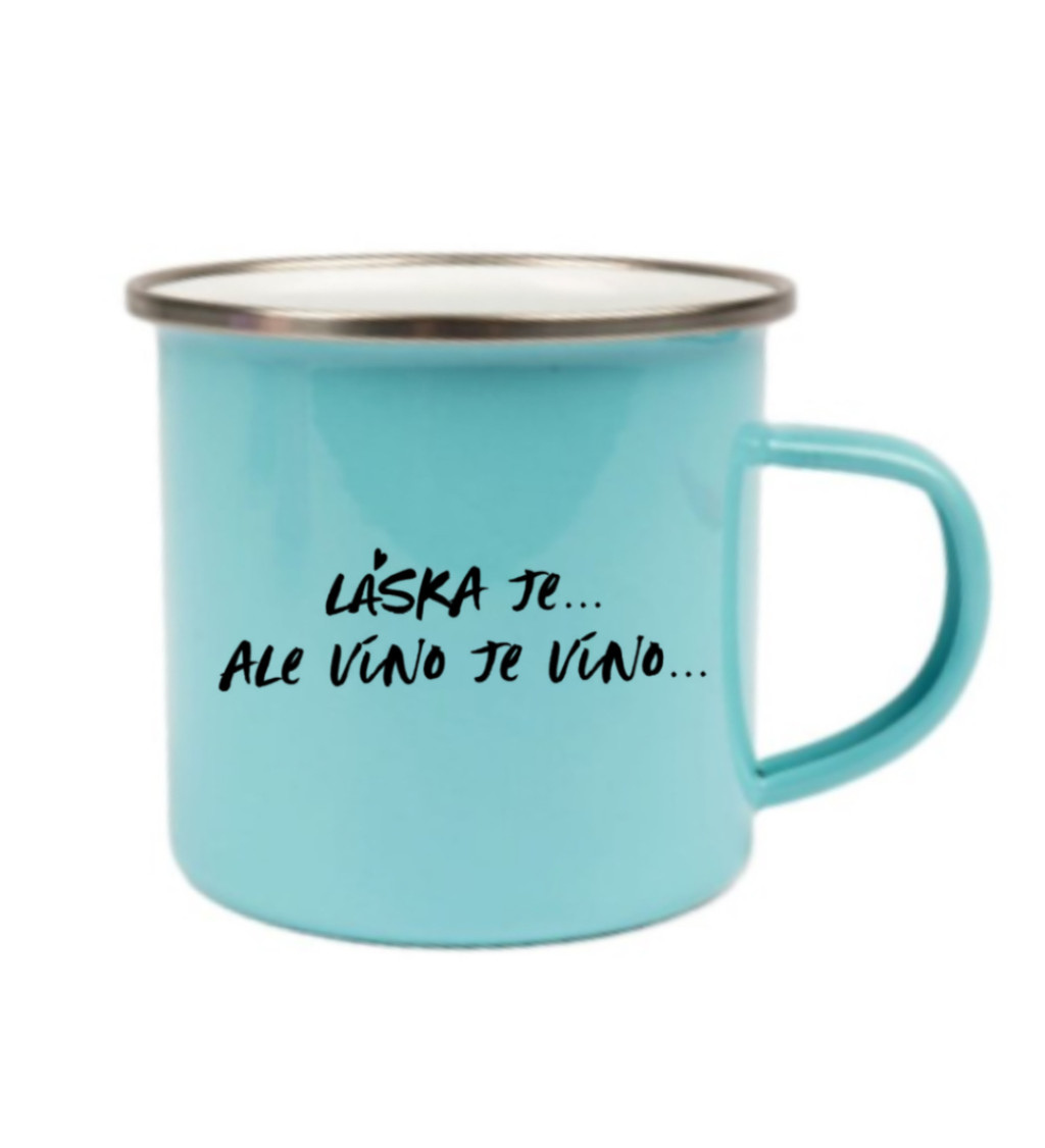 Modrý plecháček – Víno je víno