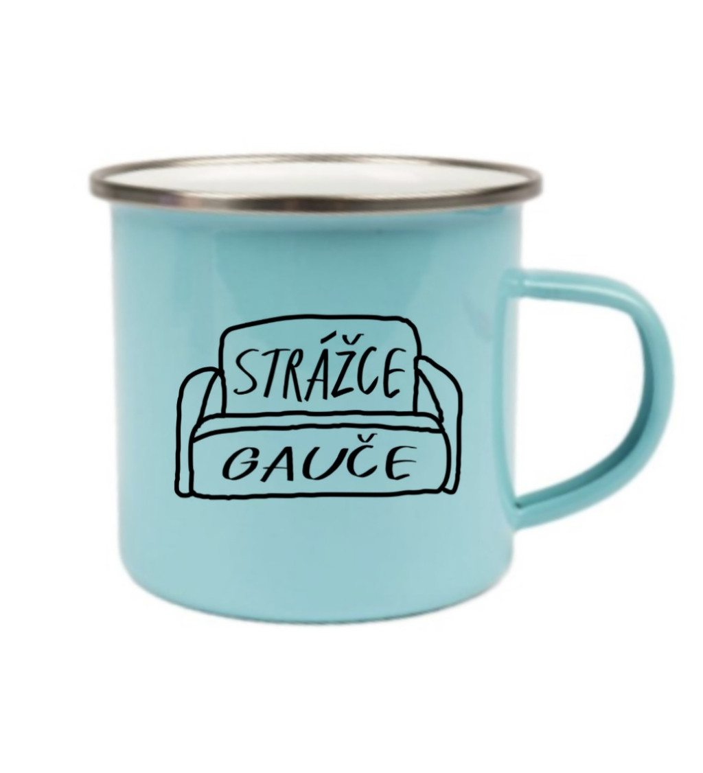 Modrý plecháček – Strážce gauče