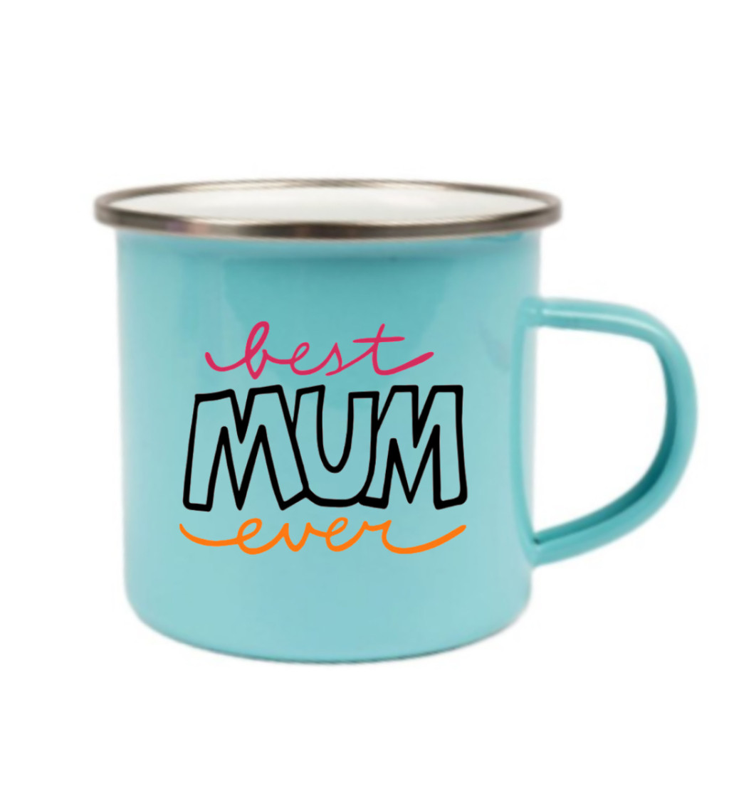 Modrý plecháček – Best mum ever