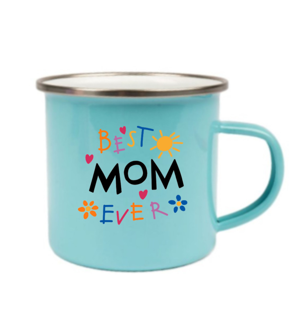 Modrý plecháček – Best mom ever