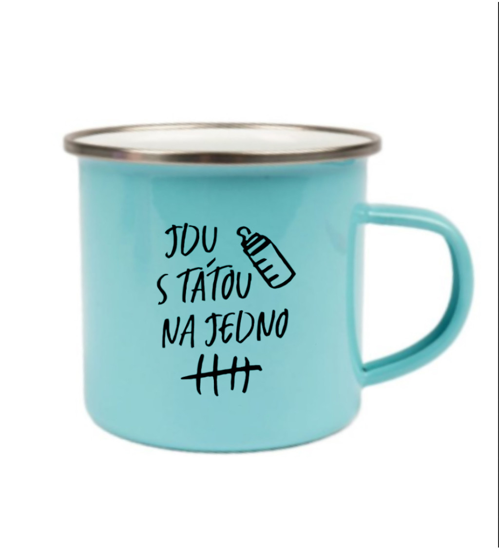 Modrý plecháček – Jdu s tátou na jedno