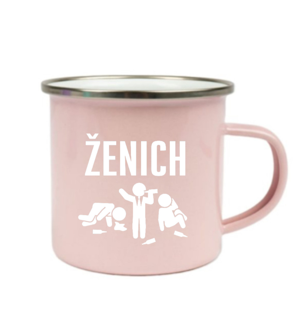 Růžový plecháček – Ženich alkohol