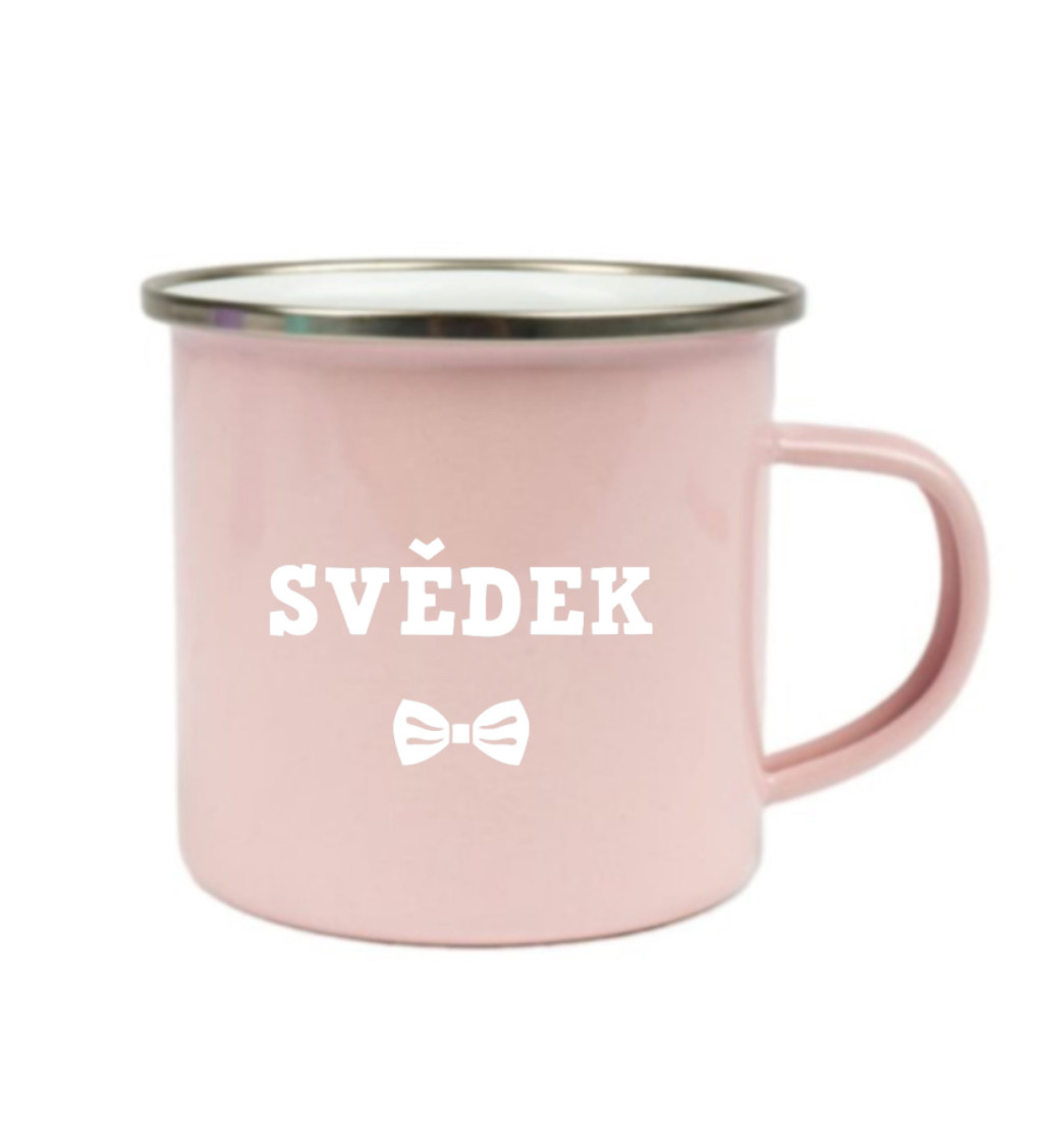 Růžový plecháček – Svědek