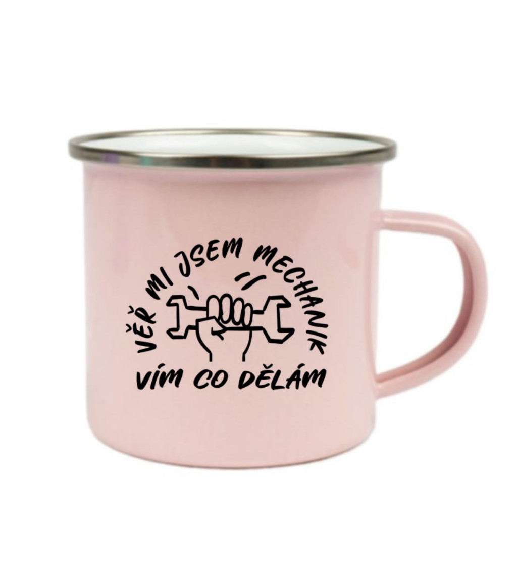 Růžový plecháček – Věř mi, jsem mechanik, vím co dělám