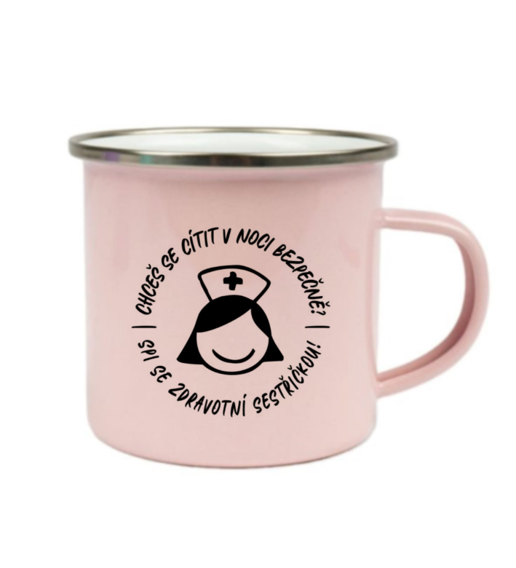 Růžový plecháček – Chceš se cítit v noci bezpečně