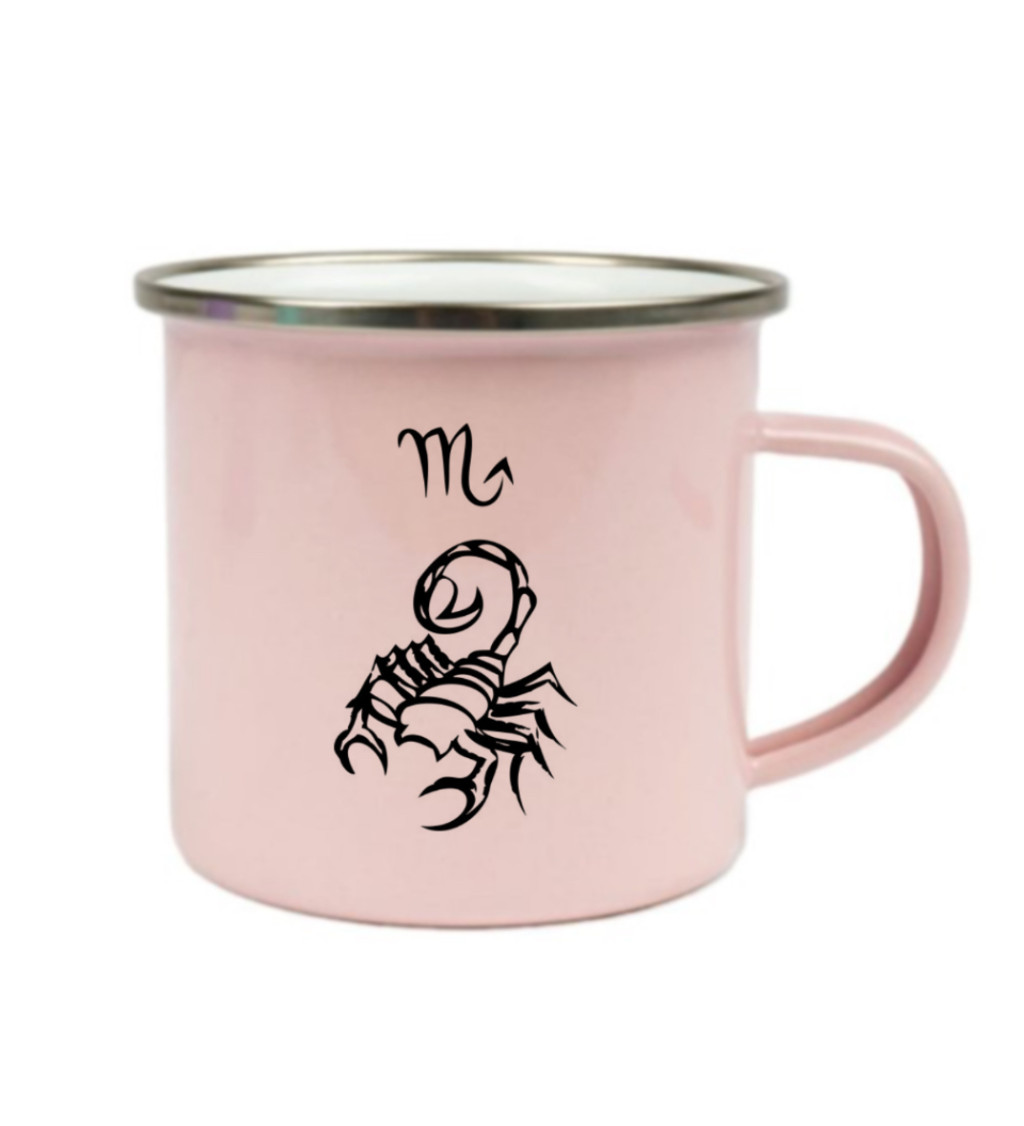 Růžový plecháček – Znamení Štír