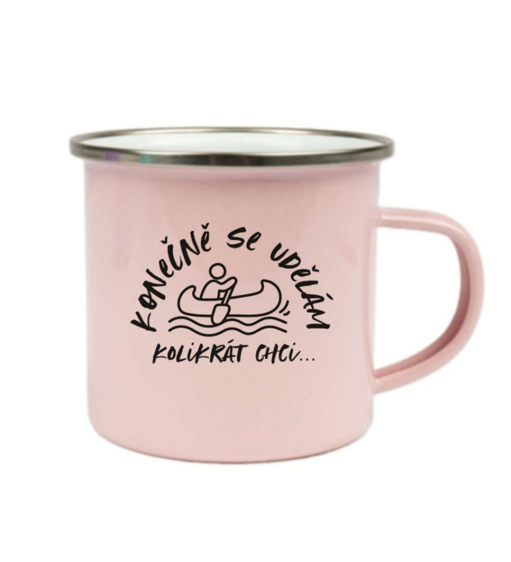 Růžový plecháček – Konečně se udělám kolikrát chci