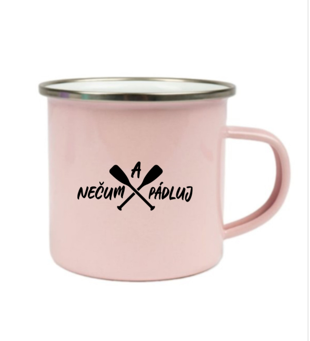 Růžový plecháček – Nečum a pádluj