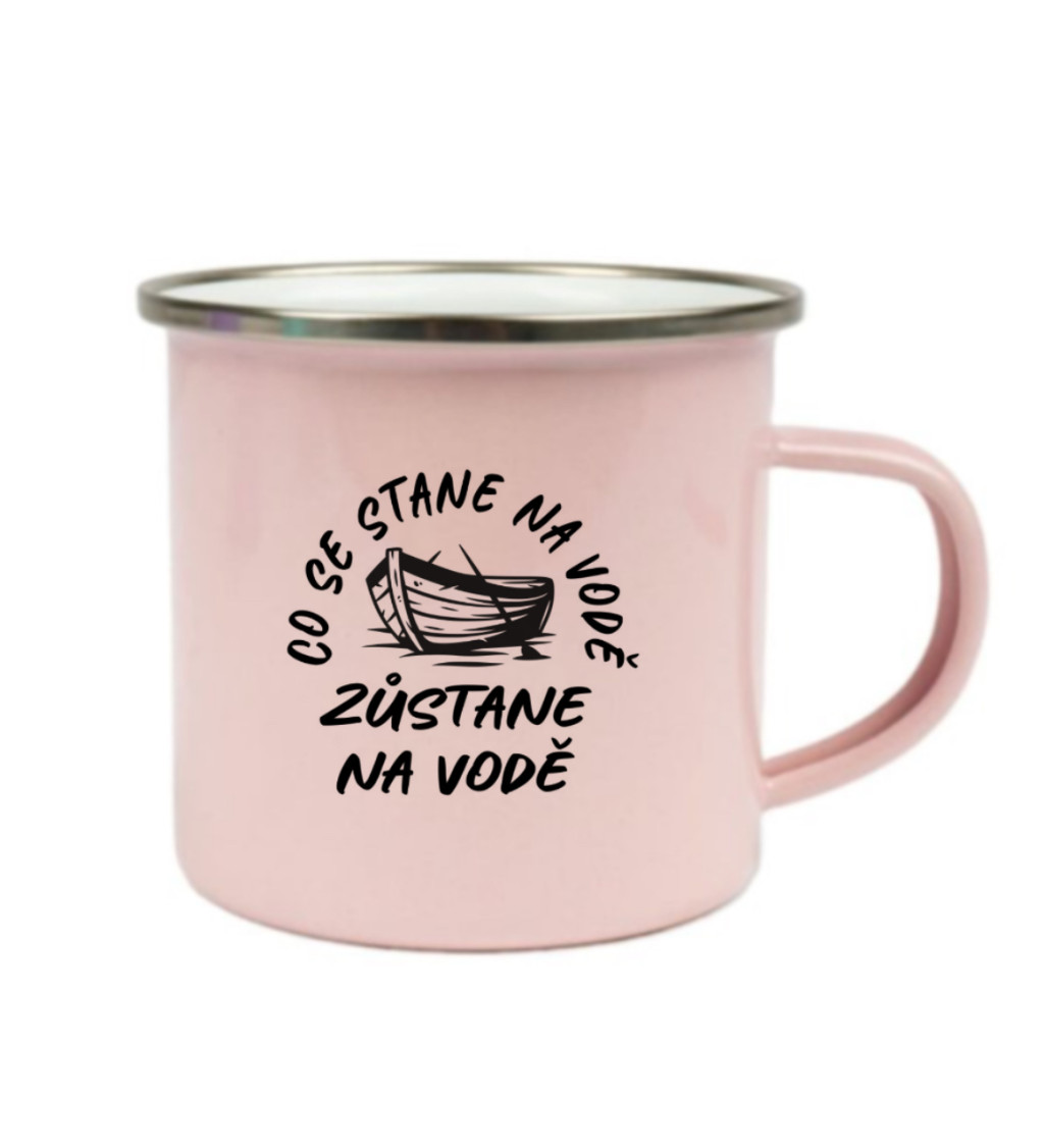 Růžový plecháček – Co se stane na vodě, zůstane na vodě