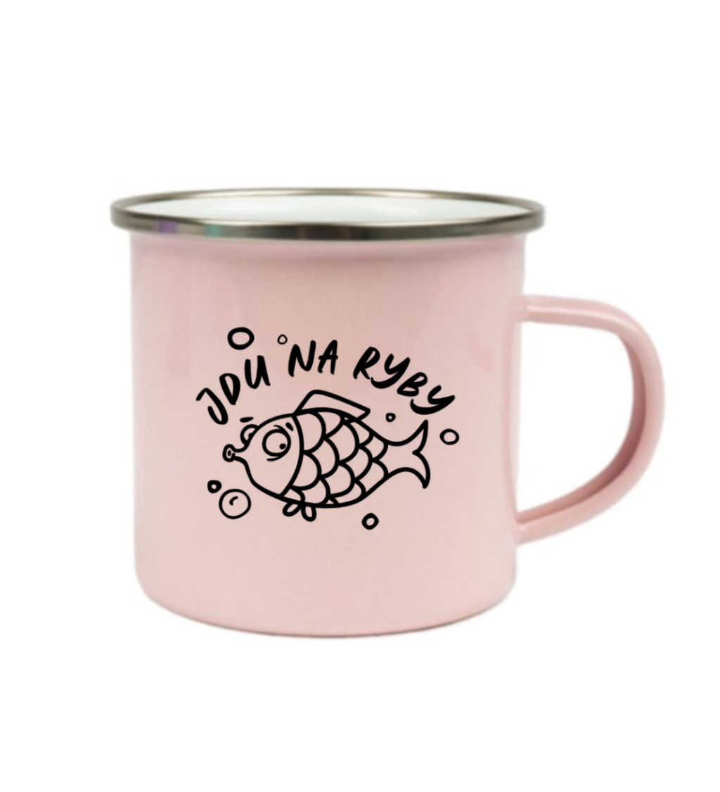 Růžový plecháček – Jdu na ryby