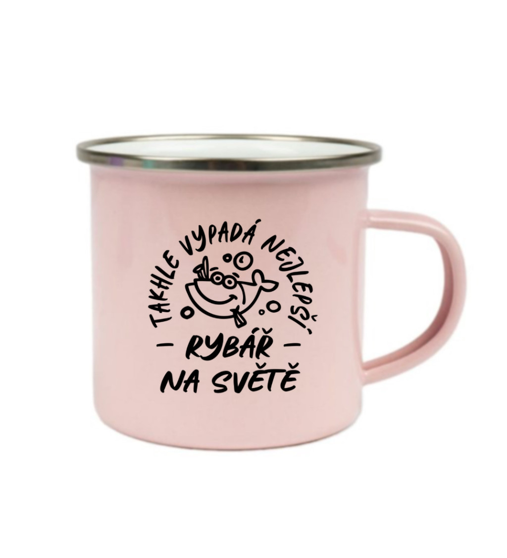 Růžový plecháček – Takhle vypadá nejlepší rybář na světě