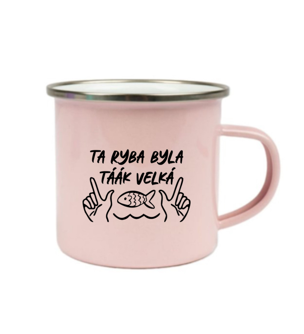 Růžový plecháček – Ta ryba byla tááák velká