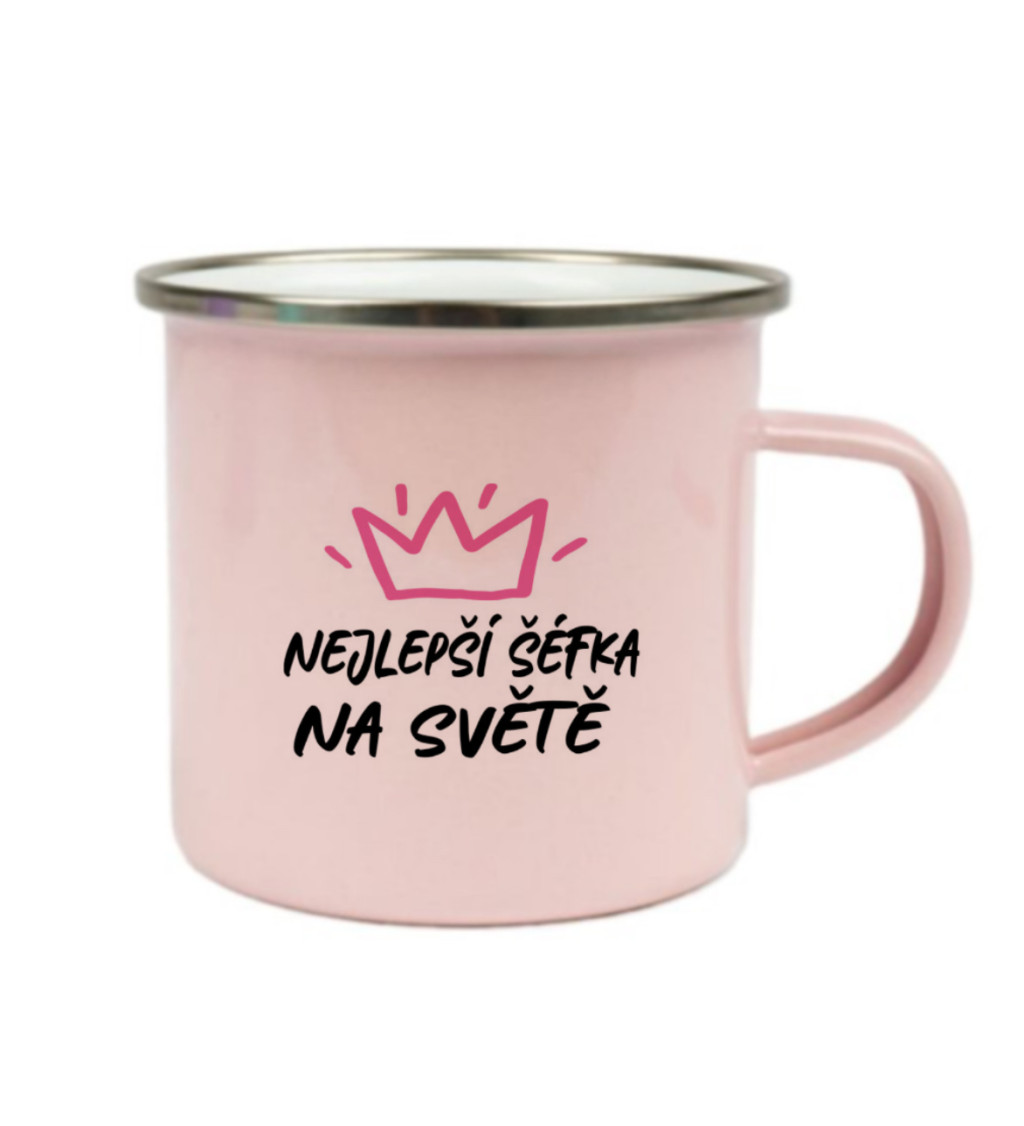 Růžový plecháček – Nejlepší šéfka na světě