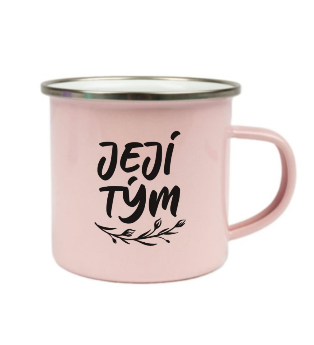 Růžový plecháček – Její tým