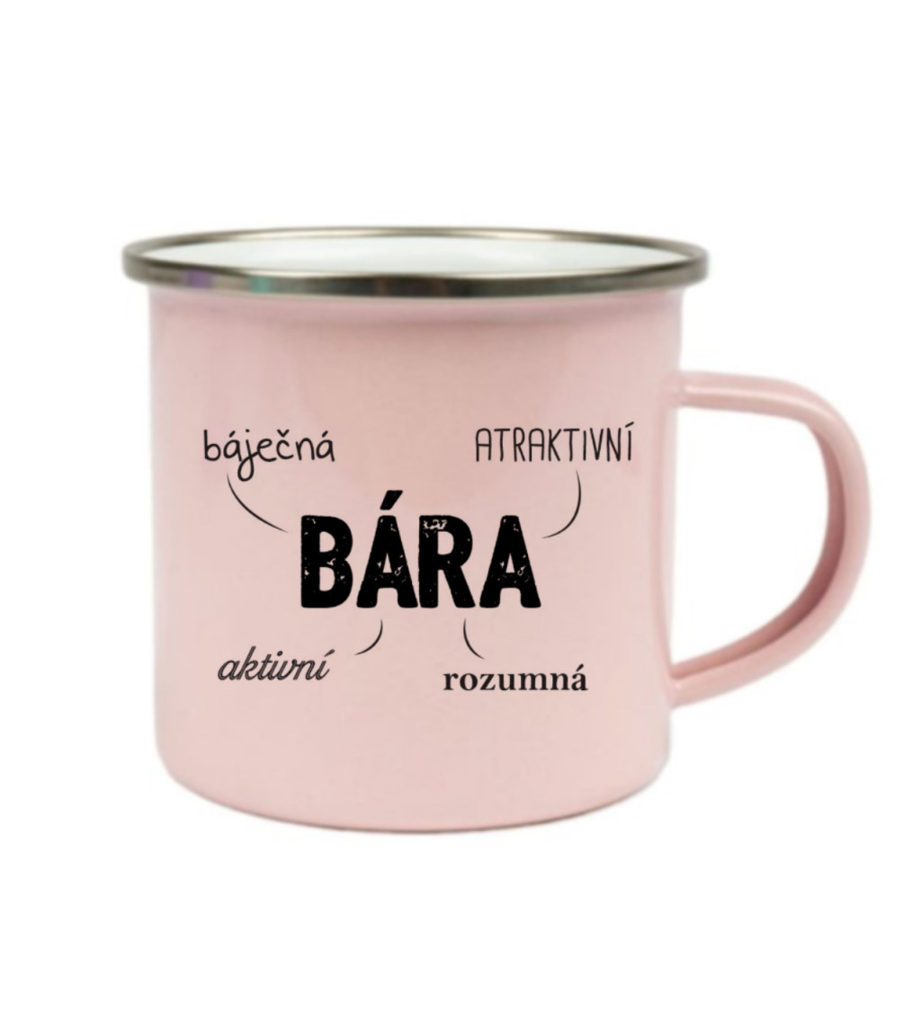 Růžový plecháček – Bára