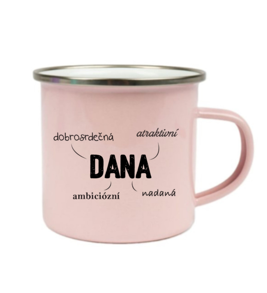 Růžový plecháček – Dana