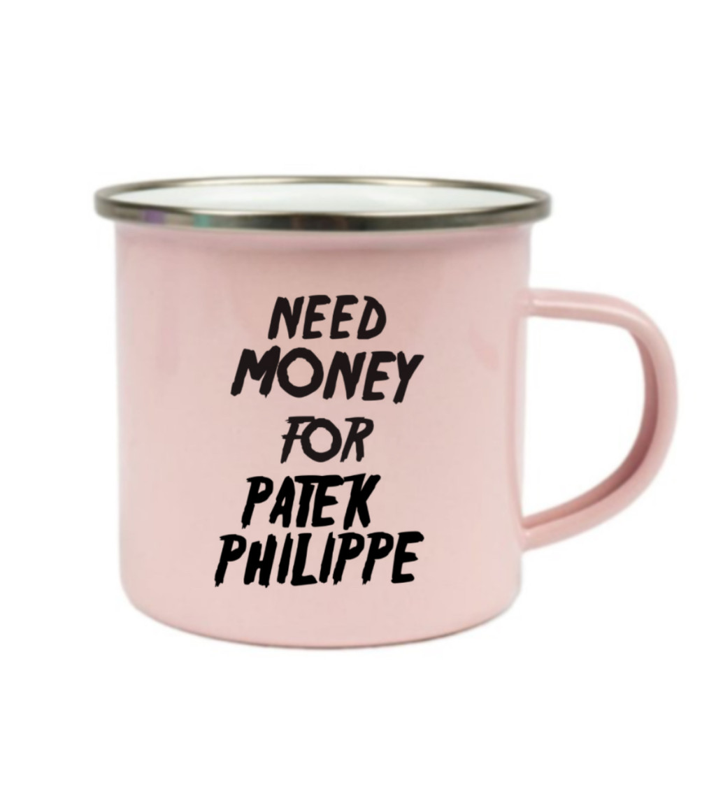 Růžový plecháček – Need money for Philippe