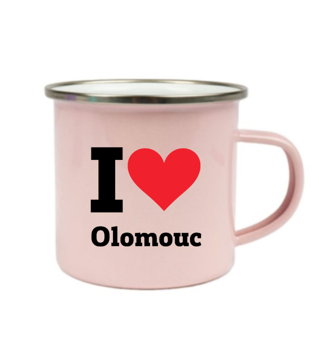 Růžový plecháček – I love Olomouc
