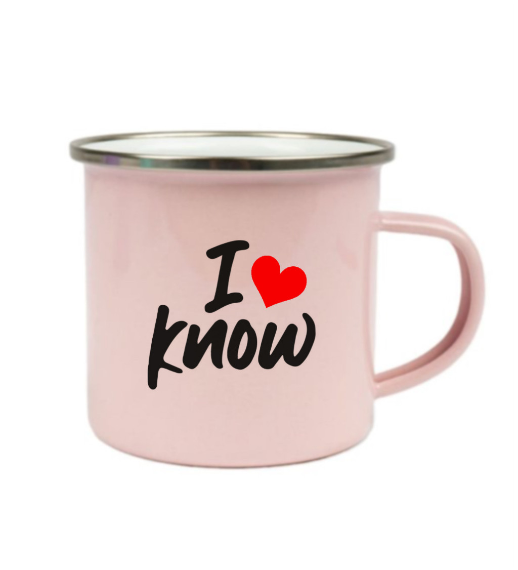 Růžový plecháček – I know