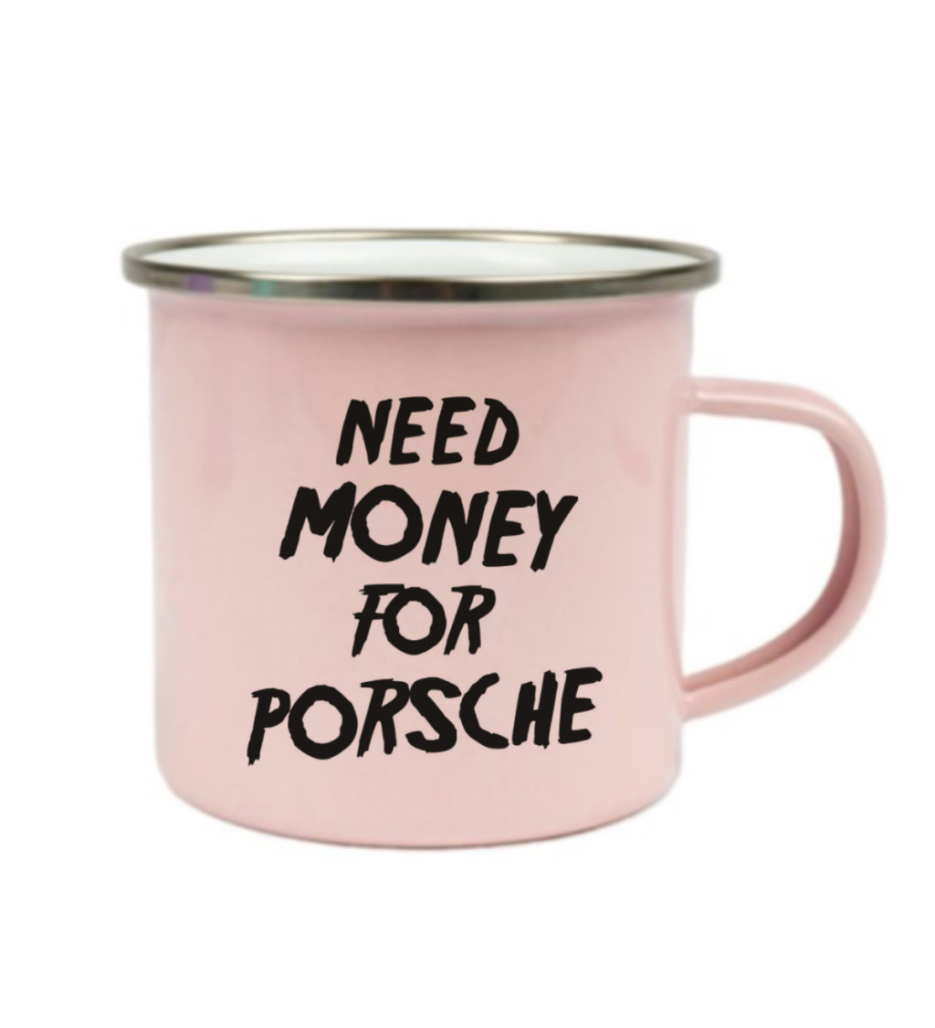 Růžový plecháček – Need money for Porsche