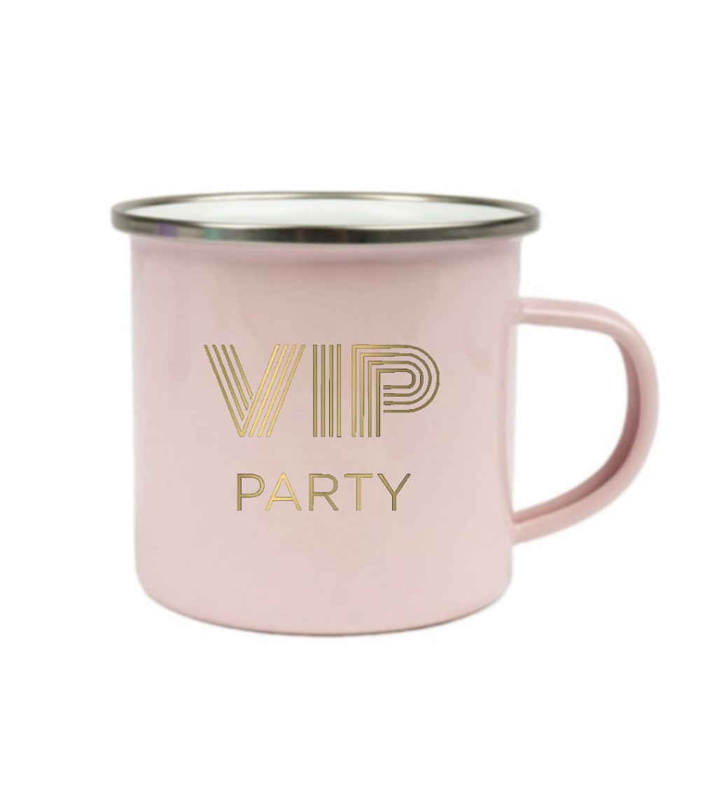 Růžový plecháček – VIP party