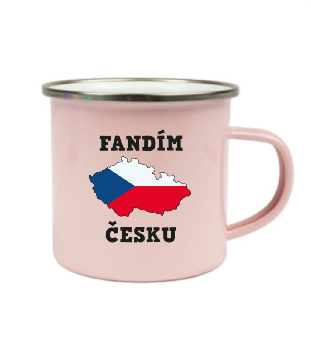 Růžový plecháček – Fandím Česku