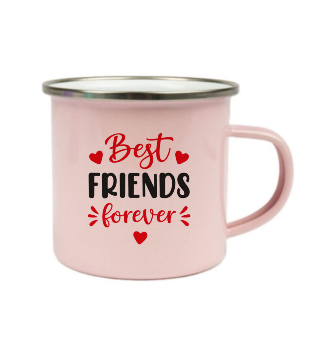 Růžový plecháček – Best friends forever