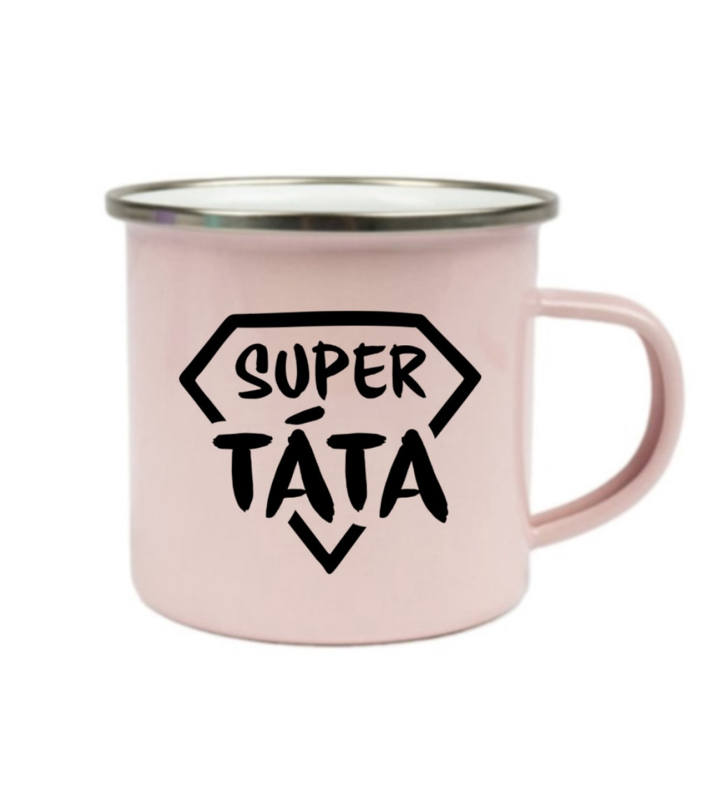 Růžový plecháček – Super táta