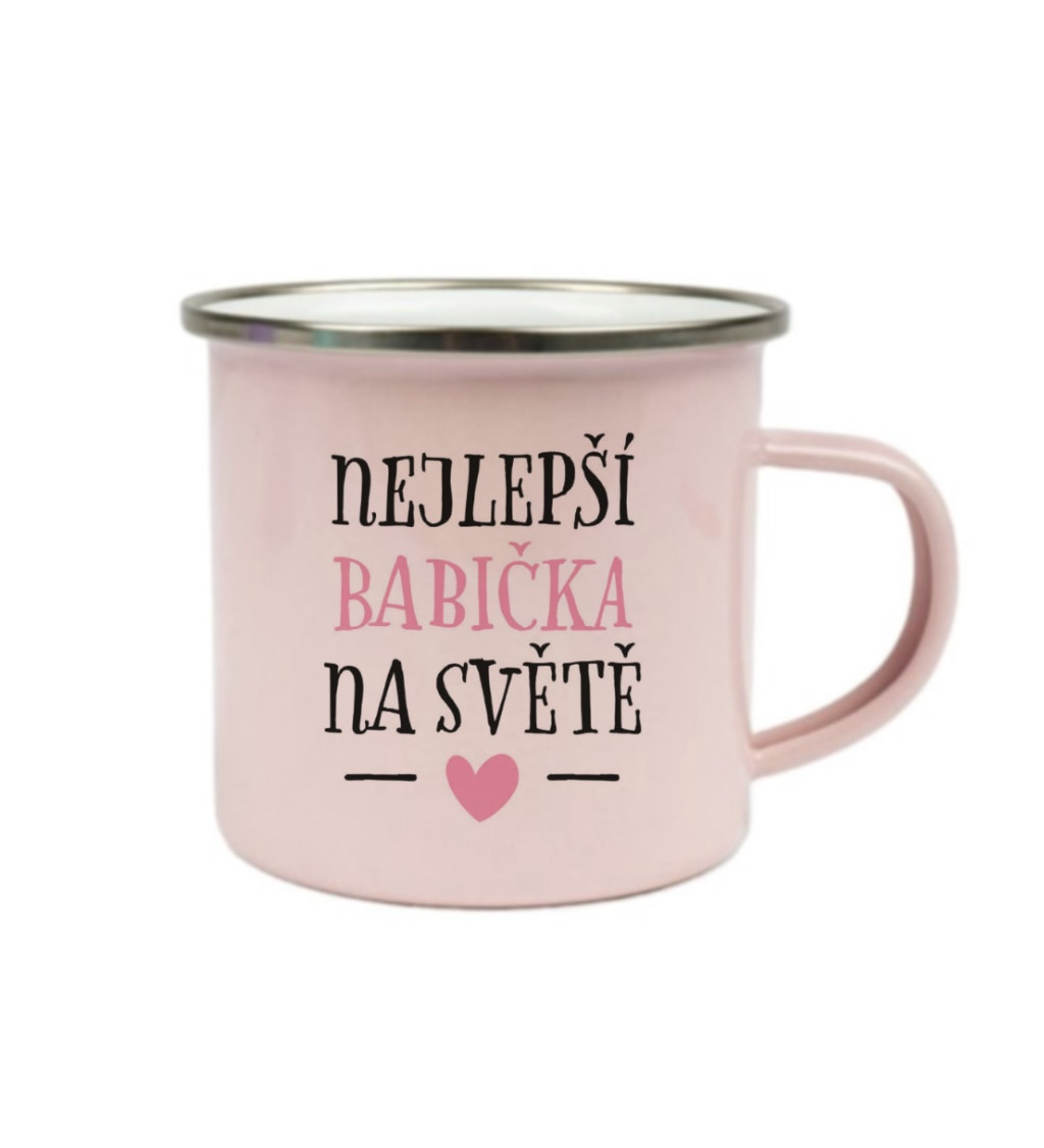 Růžový plecháček – Nejlepší babička na světě