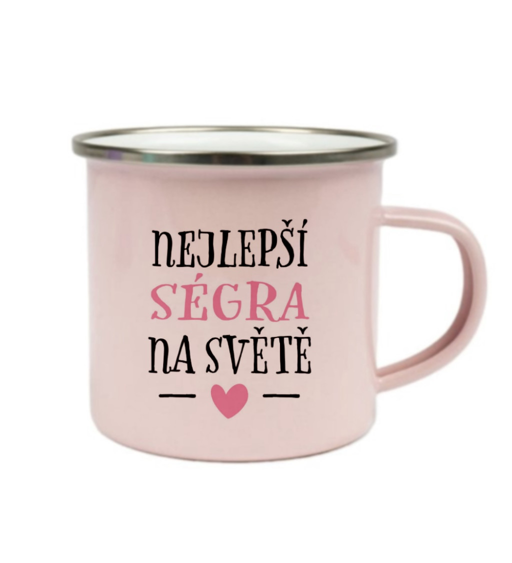 Růžový plecháček – Nejlepší ségra na světě