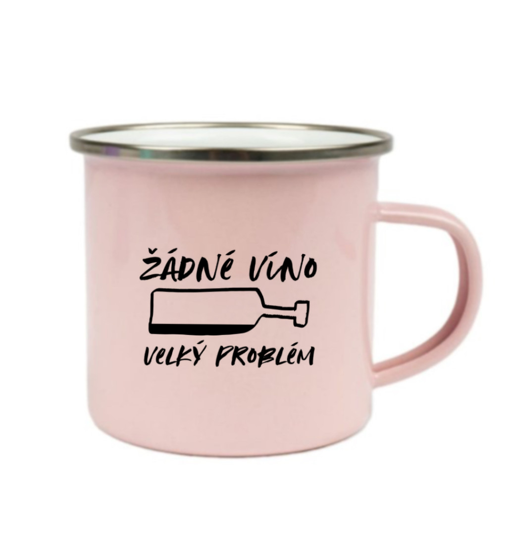 Růžový plecháček – Žádné víno, velký problém