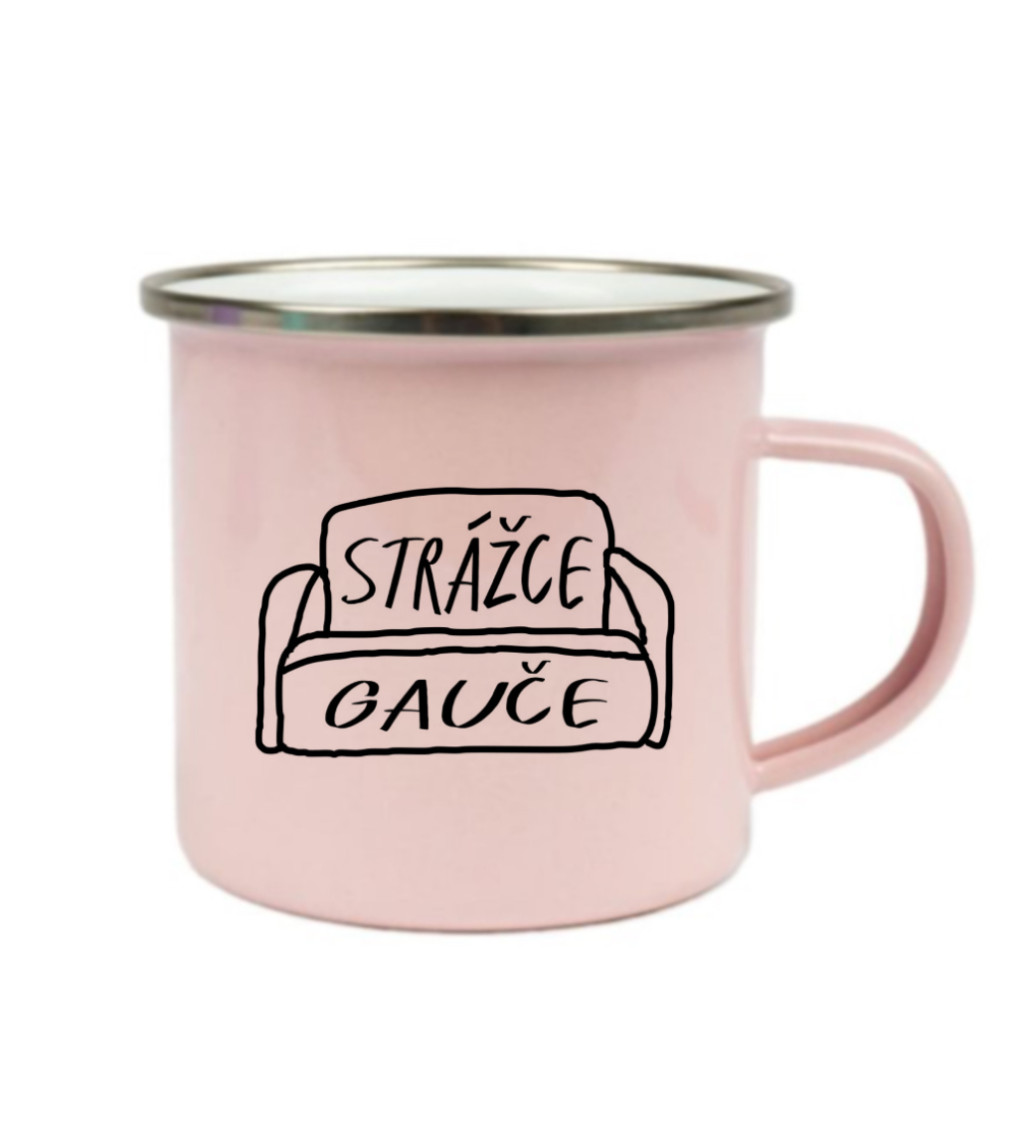 Růžový plecháček – Strážce gauče