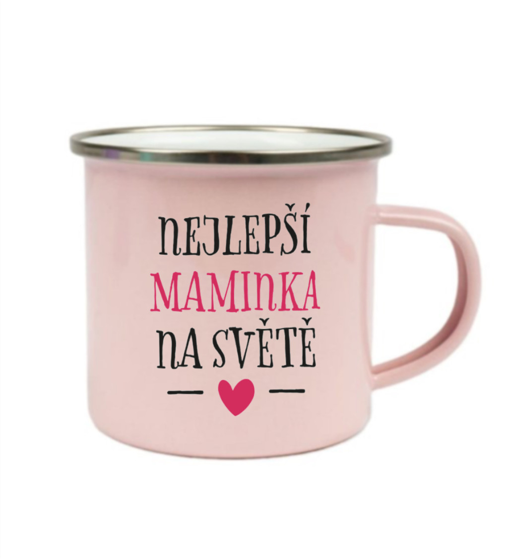 Růžový plecháček – Nejlepší maminka na světě