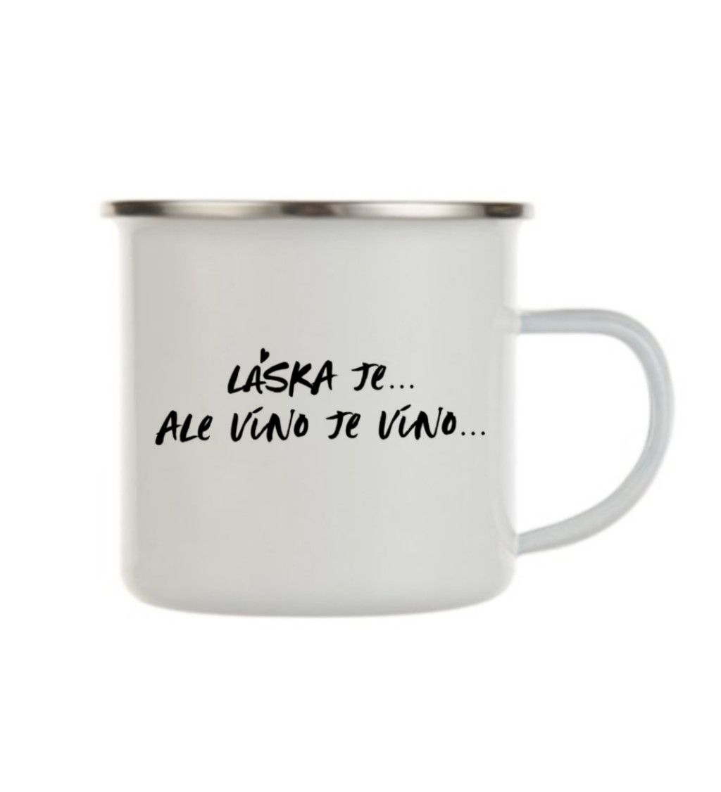 Plecháček bílý – Víno je víno