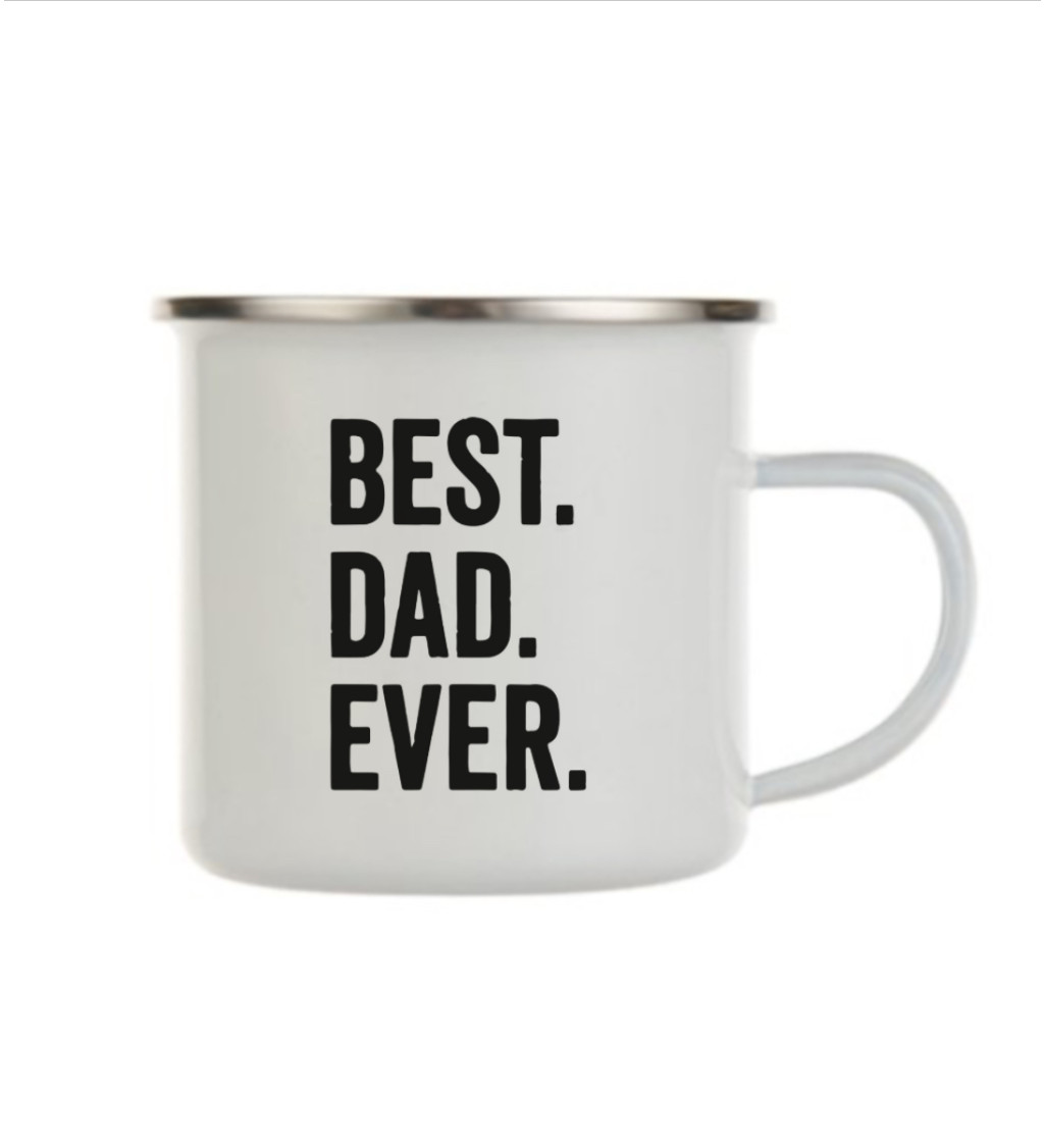 Plecháček bílý – Best dad ever