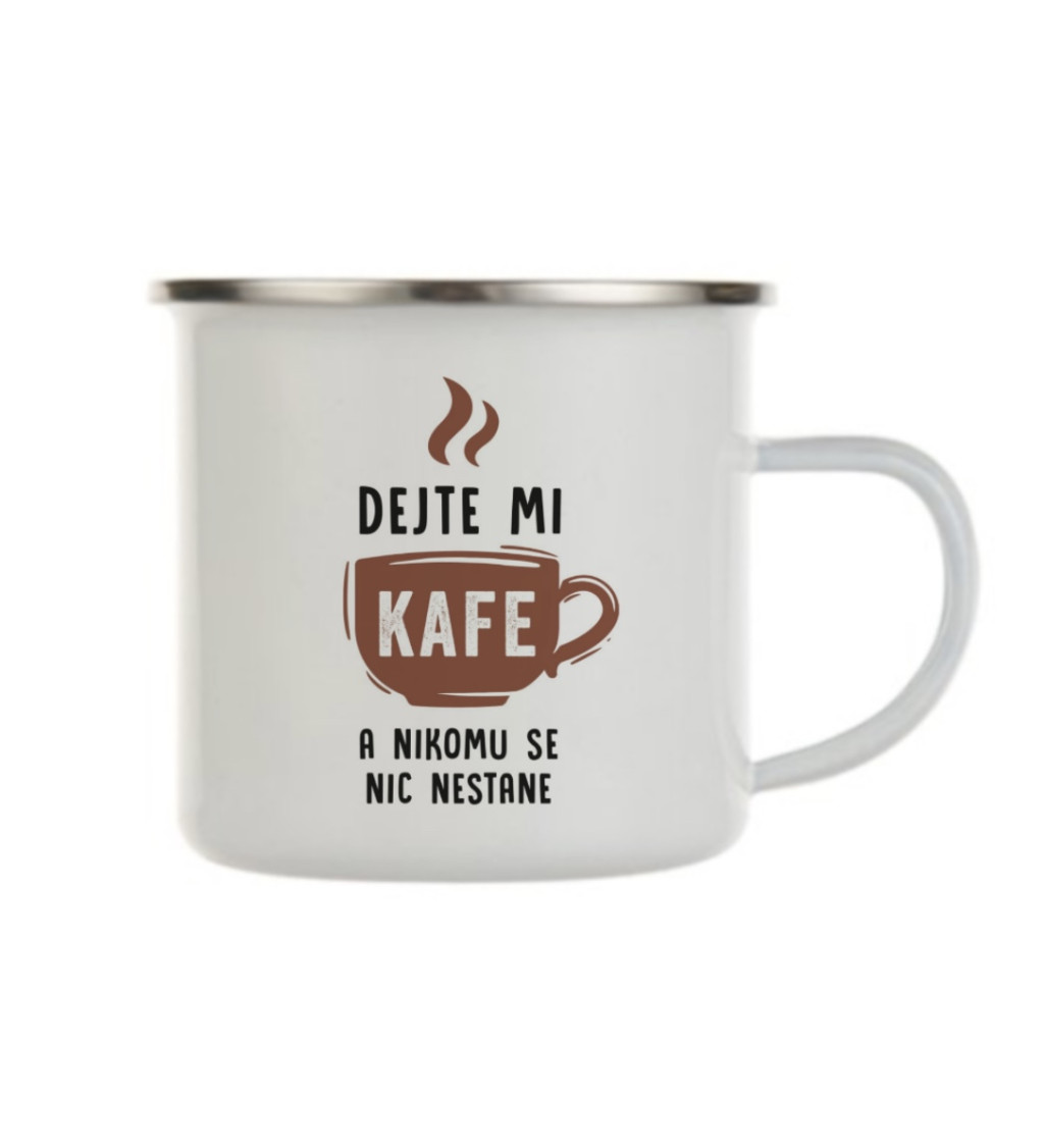 Plecháček bílý – Dejte mi kafe a nikomu se nic nestane